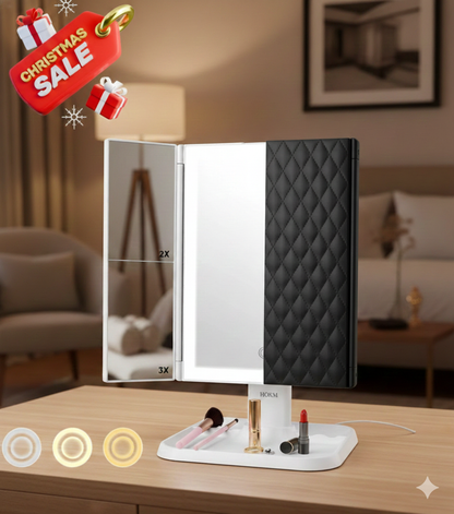 LumiFold™ LED Trifold Vanity Mirror